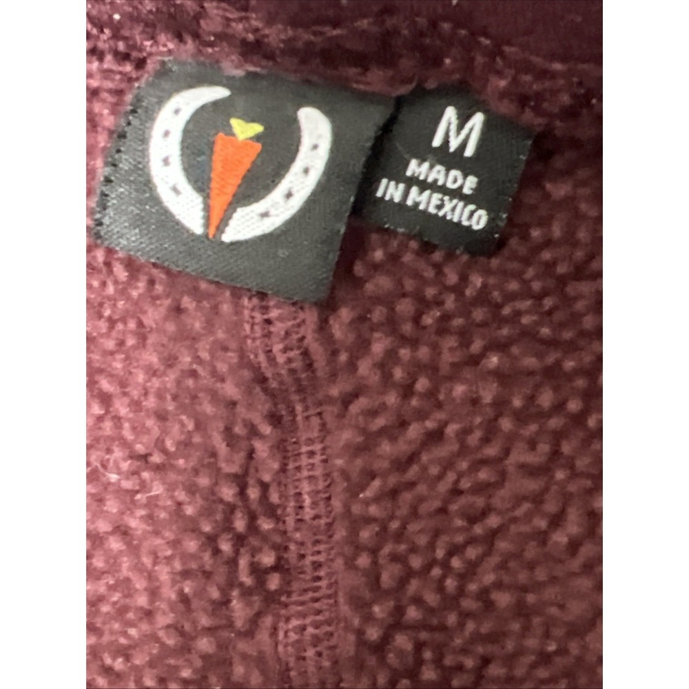 Kerrits Wine Power Stretch Fleece Knee Patch Pocket Riding Tights (M) MSRP $139 - Picture 9 of 10